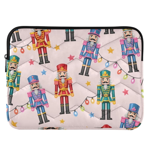 ALAZA Christmas Nutcrackers Pattern Laptop Sleeve Case for 13-14 Inch Computer Cover Bag Medium