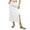 White, variant on Women Low Waist Skirts Summer Casual Vacation Drawstring High Elastic Waist Skirts Simple Solid Comfy Bodycon Long Maxi Skirts