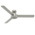 thumbnail image 1 of Ventilador de techo Hunter 50812 52in PRESTO Matte Nickel Hunter Fan 50812, 1 of 5