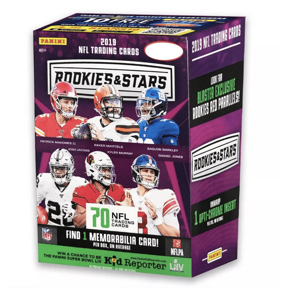 2019 Panini Rookies & Stars Football Trading Card Blaster Box 70