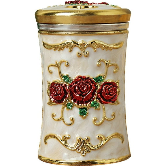 Toothpick Holder European Retro Automatic Pop Up Toothpick Cocktail Sticks Dispenser for Home Kitchen Restaurant Cafe Bar Decor