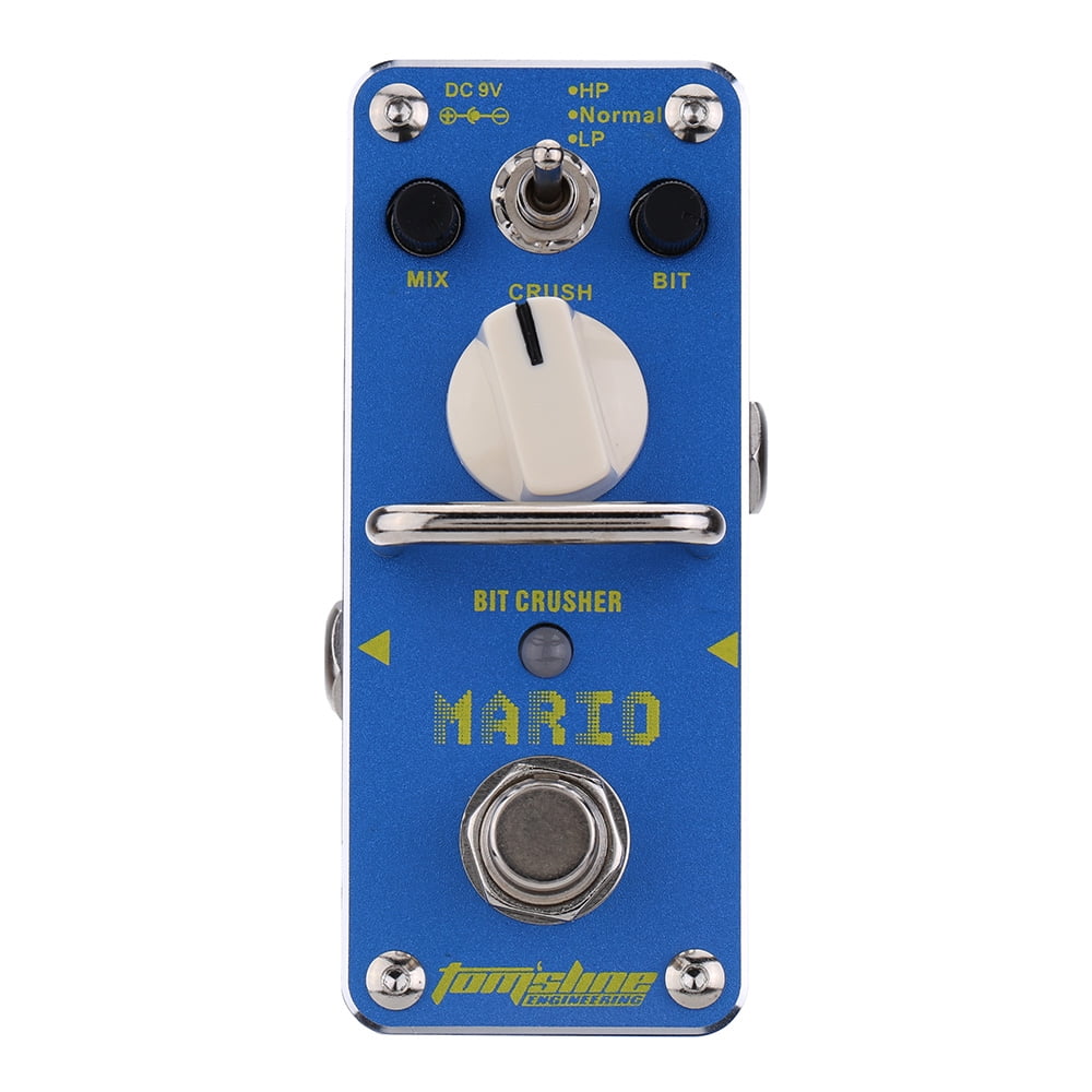 AROMA AMO-3 Mario Bit Crusher Electric Guitar Effect Pedal Single Effect with True Bypass