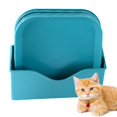 thumbnail image 4 of 4 Colors Square Feeding Bowl Cat Food Bowl Fatigue-Free Wet and Dry Food Bowls for Kittens and Short-Legged Cats, 4 of 7