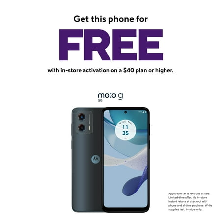 Metro by T-Mobile Moto G 5G,...