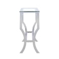 thumbnail image 5 of Saide Rectangular Glass Top Entryway Console Table Chrome, 5 of 6