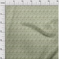 thumbnail image 2 of oneOone Cotton Cambric Olive Green Fabric Geometric Block Dress Material Fabric Print Fabric By The Yard 56 Inch Wide, 2 of 4