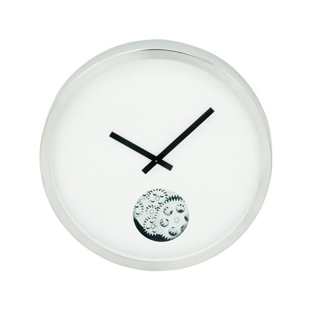 Modern Stainless Steel Gear Wall Clock