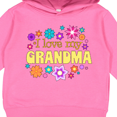 thumbnail image 3 of Inktastic I Love My Grandma Toddler Hoodie, 3 of 4
