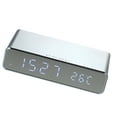 thumbnail image 1 of Cargador inalámbrico Reloj de escritorio LED Reloj digital Medidor de temperatura ℃ / ℉ Dis Tomshoo  Reloj, 1 of 7