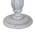 thumbnail image 3 of Liberty Furniture Indoor Traditional Oak Round Magnolia End Table, White, 3 of 8