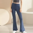 Casual Compression Legging Feminina Women Bell Bottom Pants Yoga Flared