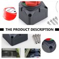 thumbnail image 4 of MasteelfCA Battery Switch 12V-48V Battery Disconnect Master Power Cut-Off Switch for RV, 4 of 7
