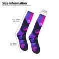 thumbnail image 2 of Balery Neon Toy Cat Reflections Calcetines novedosos Calcetines deportivos Calcetines hasta la rodilla Calcetines de algodón Calcetines originales y geniales, 2 of 6