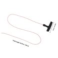 thumbnail image 2 of HAMPPLIES 3 Sets Lawn Mower Pull Cord Guide with Handle Recoil Starter Rope for Lawn Mower, 2 of 8