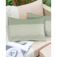 thumbnail image 4 of Waterproof Outdoor Throw Pillows with Inserts 12"x20" Set of 2, Sage Green Botanical Soft Decorative Pillowcases for Couch Bedroom, Spring Floral Leaf Pillow Covers for Sofa Living Room, 4 of 8