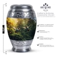 thumbnail image 2 of Cremation Sunset Blaze City, Cremation Urn, Large Urns For Human Ashes Adult Male, Memorial Urn Mom And Dad Funeral Urn For Human Ashes Adult, Decorative Urns For Mom Ashes, Memorial Urns 10 Inch, 2 of 5