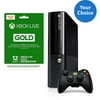 Xbox 360 Console Bundle with Xbox Live 12 Month Gold Membership