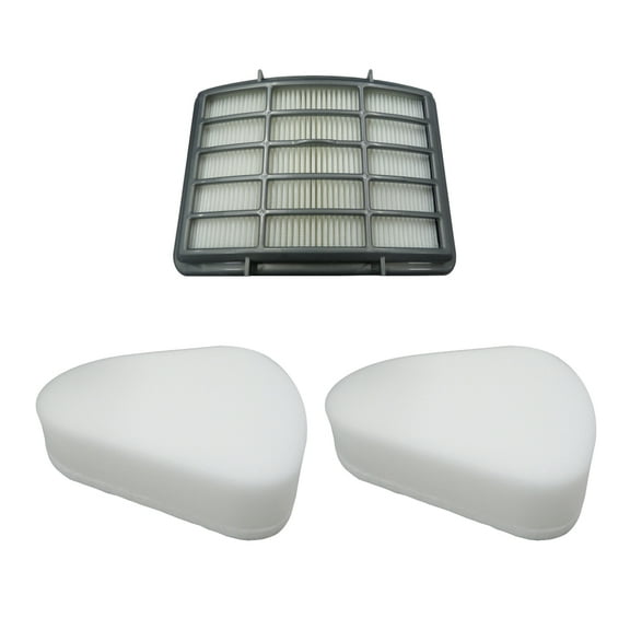 EFP HEPA Filter Kit for Shark Navigator Lift-Away NV350, NV351, NV352, NV355, NV356, NV357, 2 Foam Felt Pre-Filters 1 HEPA Filter XFF350, XHF350