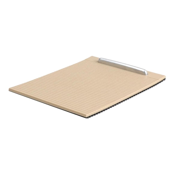 Persiana deslizante para consola central, cubierta enrollable para bandeja de almacenamiento de consola, fácil de instalar beige obscuro