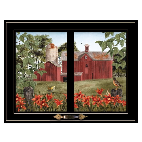 TrendyDecor4U Summer Days By Billy Jacobs Framed Print WBJ1036-704G