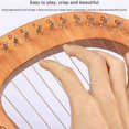 thumbnail image 3 of 2X 21 String Lyre Harp String Lyre String Small Harp Strings Accessories Musical Instrument 21 String Laiyaqin String, 3 of 8