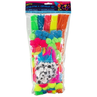 150 Blue Pipe Cleaners Craft Chenille Stems – BLUE SQUID USA