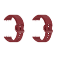 thumbnail image 1 of Correa Silicona Repuesto para Reloj Galaxy Fit 3 2024 () Roja, 1 of 6