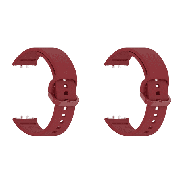 Correa Silicona Repuesto para Reloj Galaxy Fit 3 2024 () Roja
