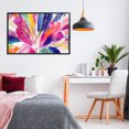 thumbnail image 3 of Stupell Industries Modern Flower Burst in Vibrant Tones Black Framed Giclee Art, 30 x 20, by Chromatic Storm Studio, 3 of 8