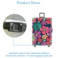 thumbnail image 4 of funda de maleta,Funda para equipaje de viaje, funda para maleta para equipaje de 26 a 28 pulgadas, funda protectora elástica para equipaje (tamaño grande) Adepaton BST3001665-2, 4 of 5