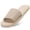 TAUPE, variant on STQ Women Flat Sandals Memory Foam Slide Sandals Open Toe Cloud Slides Taupe Size 7