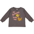 thumbnail image 3 of Inktastic My Gramma Loves me- cute giraffe Boys or Girls Long Sleeve Toddler T-Shirt, 3 of 5