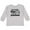 Athletic Heather, variant on Inktastic Im a Happy Ray of Sunshine with Happy Sun Boys or Girls Long Sleeve Toddler T-Shirt