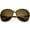 Tortoise / Amber, variant on Women's Polarized Oversize Sunglasses Metal Arms Neutral Colored Lens 60mm (Tortoise / Amber)