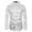 White, variant on AherBiu Men's 70s Button down Shirts Long Sleeve Sequin Slim Fitted Lapel Collar Tops Fashion Retro Party Tees Top