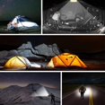 thumbnail image 5 of Lámpara solar para exteriores, foco LED recargable de 70 W, resistente al agua, con dinamo ajustable, ideal para camping, emergencias y obras [Clase energética A+], 5 of 5