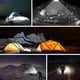 thumbnail image 5 of Lámpara solar para exteriores, foco LED recargable de 70 W, resistente al agua, con dinamo ajustable, ideal para camping, emergencias y obras [Clase energética A+], 5 of 5