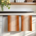 thumbnail image 7 of Burnt Orange Ombre Kitchen Towels Set of 4, Modern Abstract Art Farmhouse Gradient Absorbent Dish Towels for Kitchen, Microfiber Hand Towel, Quick Drying Tea Towel for Cleaning Decorative Dishcloths, 7 of 7