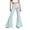 Light Blue, variant on Girls Moon Print Flared Confidence Comfort Playful Pants Watermelon Red 13-14 Years