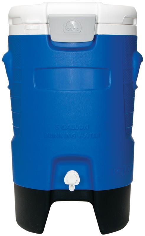 Photo 1 of DAMAGED ITEM
Igloo 5-Gallon Sports Rolling Water Cooler with Wheels - Blue