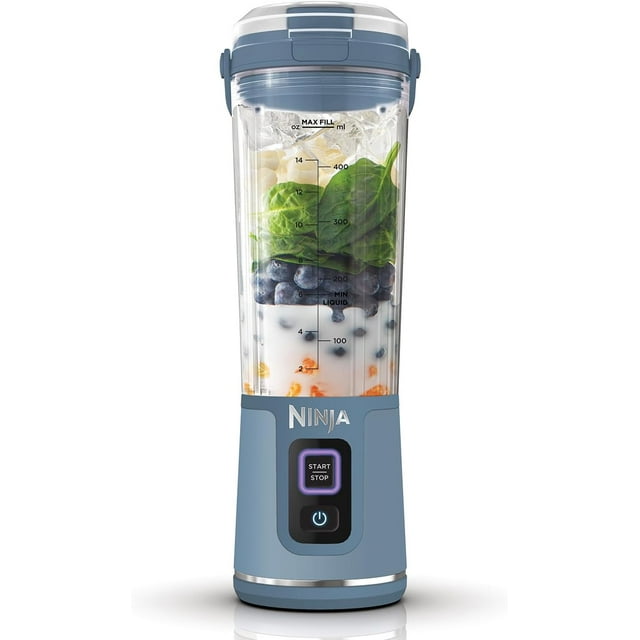 Licuadora Portátil Ninja Blast Inalámbrica 18 oz Azul Reacondicionado