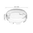 thumbnail image 2 of SOPOTUTU 2Ud Protectores De Transparente Para Luz Indicadora De Motocicleta Accesorio Universal, 2 of 8