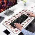 thumbnail image 2 of Long Mouse Pads for Desk,Red Christmas Car and Flower Pattern Desk Mats on Top Of Desks, Desk Mouse Pad Extra Large with 3mm Non-Slip Base and Stitched Edge for Gaming,Office,Work,Home 31.5x15.7in, 2 of 5