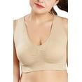 thumbnail image 7 of ROBERT MATTHEW Graceful Comfort Bra for Women | Wireless Comfort Seamless Wide Strap Support Black Lightweight Bras, 7 of 7