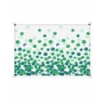thumbnail image 2 of Sun Shade Sail 6.5x10Ft Farmhouse Green Dot Gradient Watercolor Uv Block Sunshade Canopy Outdoor Shade Cover Rectangle Shade Cloth For Patio Garden Yard Deck Pergola, 2 of 6