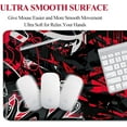 thumbnail image 3 of XXL Mouse Pad Extended Gaming Mouse Pad Large Desk Mat 31.5" x 11.8" Keyboard Laptop Computer Red Mousepad for Home Office Gaming Work, 3 of 6