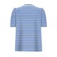 thumbnail image 5 of Tops de Manga Corta para las Mujeres Suelto Ajuste Impreso Cuello Redondo Camiseta Suelta Superior, Poliéster Verano Primavera, 5 of 5
