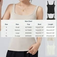 thumbnail image 3 of SwiftWear Women's Square Neck Tank Tops Built-in Bra Summer Lightweight Sleeveless Casual Sleepwear Knit Layering Tank Top​, Beige, 3 of 8