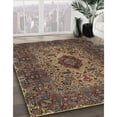 thumbnail image 3 of Ahgly Company Machine Washable Indoor Rectangle Traditional Dark Almond Brown Area Rugs, 5' x 8', 3 of 7
