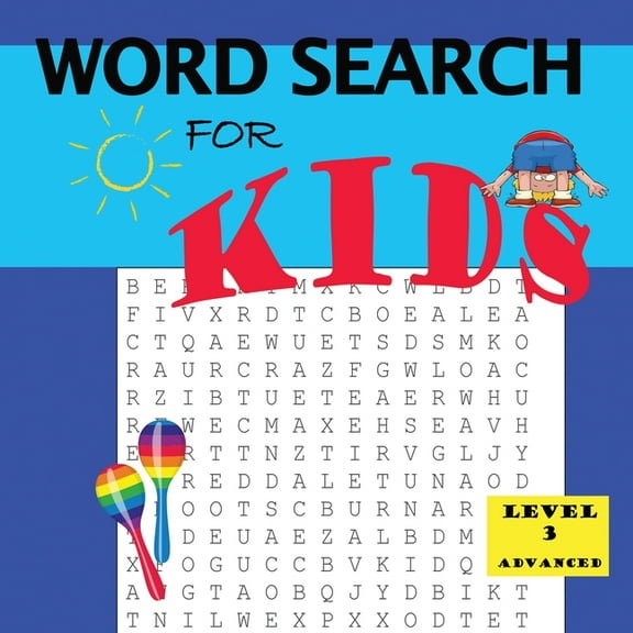 Word Search for Kids Level 3, (Paperback)